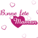 Envolée de coeurs bonne fête Maman
